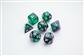 GAMEGENIC - GALAXY SERIES - AURORA - RPG DICE SET (7PCS)