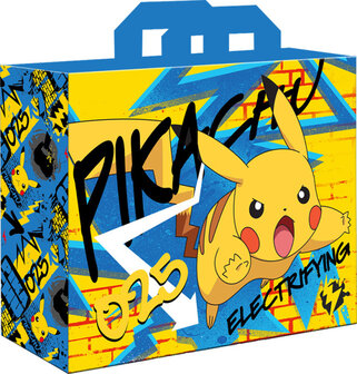 POK&Eacute;MON: SHOPPER 450X400MM, GERECYCLEERD VAN PET FLESSEN