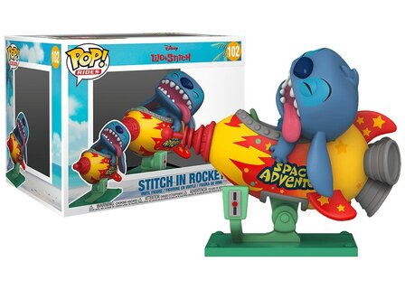 Pop! Rides Super Deluxe: Lilo &amp; Stitch - Stitch in Rocket