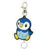 Pokemon Rubber Reel Keychain Piplup