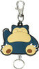 Pokemon Rubber Reel Keychain Snorlax