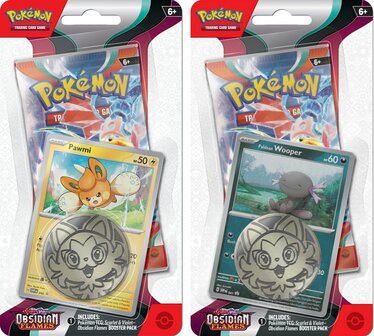 Pokemon - Scarlet &amp; Violet Obsidian Flames Checklane Blister