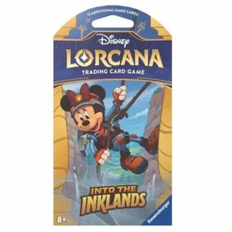 Disney Lorcana TCG - Into the Inklands Sleeved Boosterpack