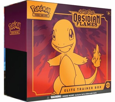 Pokemon - Scarlet &amp; Violet Obsidian Flames Elite Trainer Box