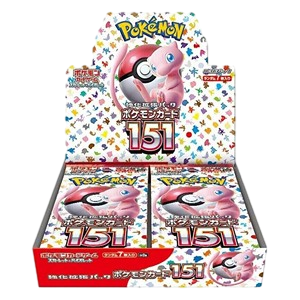 Pok&eacute;mon Card 151 Booster Box Japans