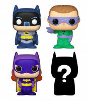 Bitty Pop! DC Comics - Batman Adam West 4-Pack