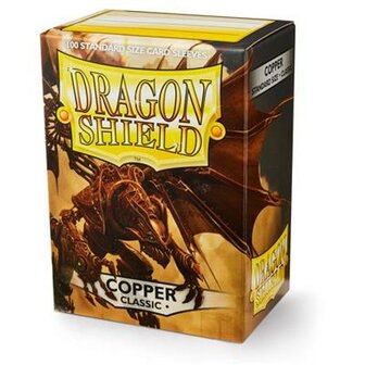 DRAGON SHIELD STANDARD SLEEVES - COPPER &#039;FIDDLESTIX&#039; (100 SLEEVES)