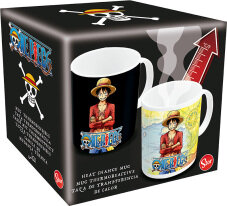 ONE PIECE: KERAMISCHE MOK,325ML - HEAT CHANGE (GIFTBOX)