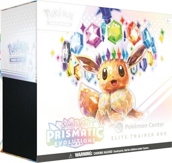 Scarlet &amp; Violet 8.5 Prismatic Evolutions Elite Trainer Box