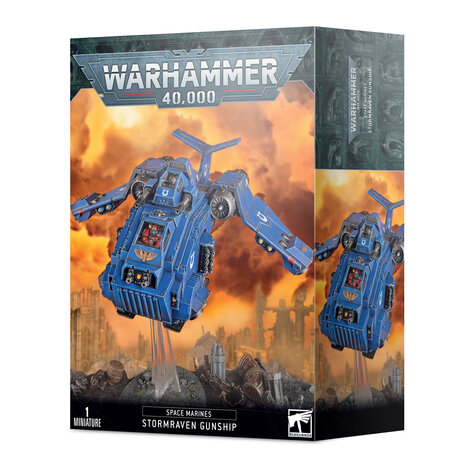 SPACE MARINES STORMRAVEN GUNSHIP Space Marines