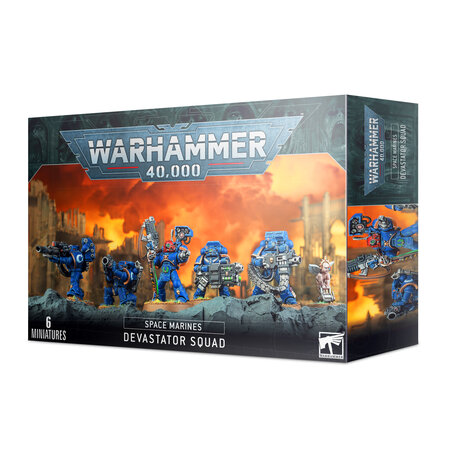 SPACE MARINES DEVASTATOR SQUAD Space Marines