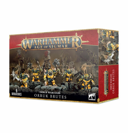 ORRUK WARCLANS: ORRUK BRUTES Orcs &amp; Goblins