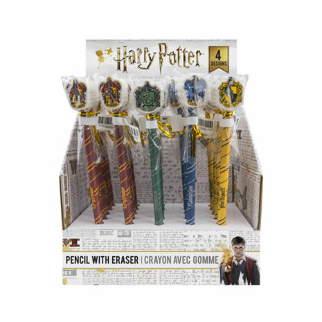 Wooden Eraser Harry Potter Pencil CR5105