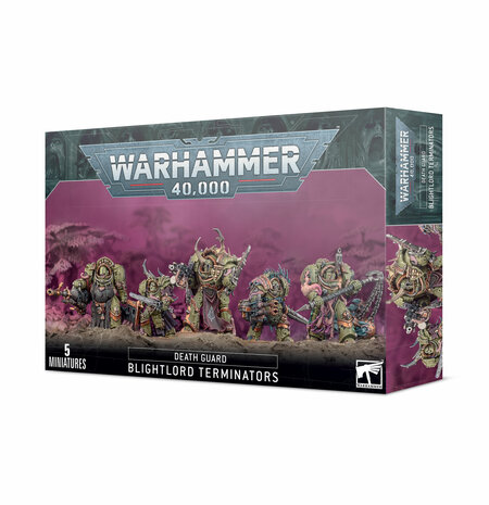 DEATH GUARD: BLIGHTLORD TERMINATORS Chaos Space Marines