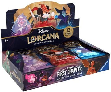 Lorcana First Chapter boosterbox, reprint