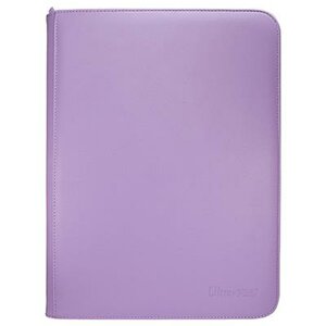 The Vivid 9-Pocket Zippered PRO-Binder Purple