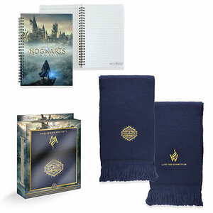 Hogwarts Legacy set - Scarf and notebook