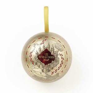 Christmas bauble Marauders map - Pin badge - Harry Potter