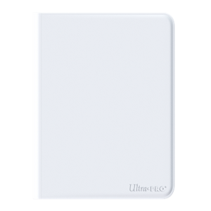 UP - Vivid 9-Pocket Zippered PRO-Binder: White 97639