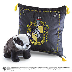 Hufflepuf House Plush and Cushion - Harry Potter