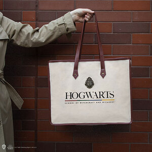 Cotton Hogwarts shopping bag - Harry Potter