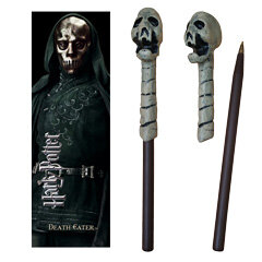 Death Eater (skull) Wand Pen & Bookmark