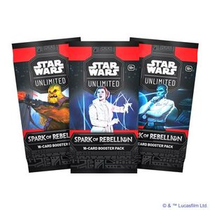 Star Wars Unlimited SPARK OF REBELLION Booster