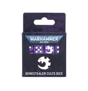 WARHAMMER 40000: GENESTEALER CULTS DICE Genestealer Cults