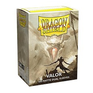 Dragon Shield Standard size Matte Dual Sleeves - Valor (100 Sleeves)