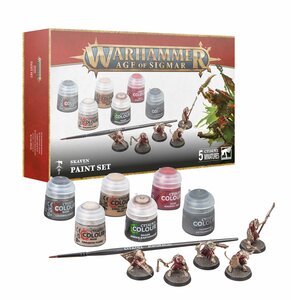 AOS SKAVEN + PAINT SET (CAN/POL/SCANDA) Skaven