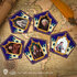 Chocolate Frog Mold + 6 papers box + 12 Wizard Cards - Harry Potter_