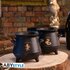 HARRY POTTER - Teapot - with Hogwarts cauldrons set_